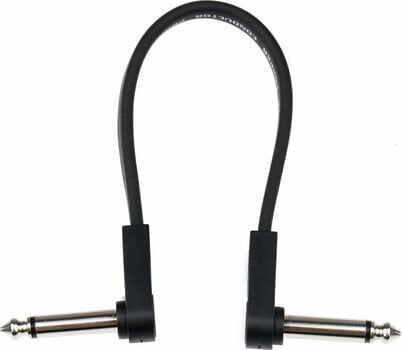 Propojovací kabel, Patch kabel Soundking BJJ213 Černá 15 cm Lomený - Lomený - 1