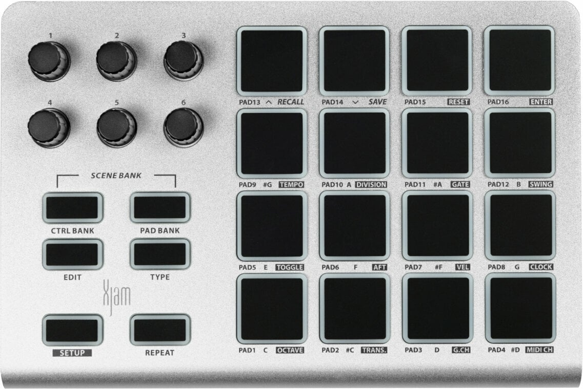 MIDI-controller ESI Xjam (Alleen uitgepakt)