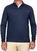 Hættetrøje/Sweater Kjus Mens Curve Half-Zip Atlanta Blue 54