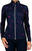 Jacket Kjus Womens Sunshine Printed Jacket Atlanta Blue/Magenta 36