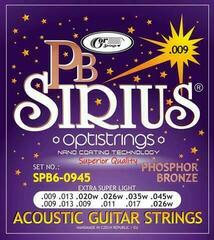 Akusztikus gitárhúrok Gorstrings Sirius SPB6-0945 Akusztikus gitárhúrok