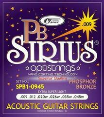 Guitar strings Gorstrings Sirius SPB1-0945 Guitar strings