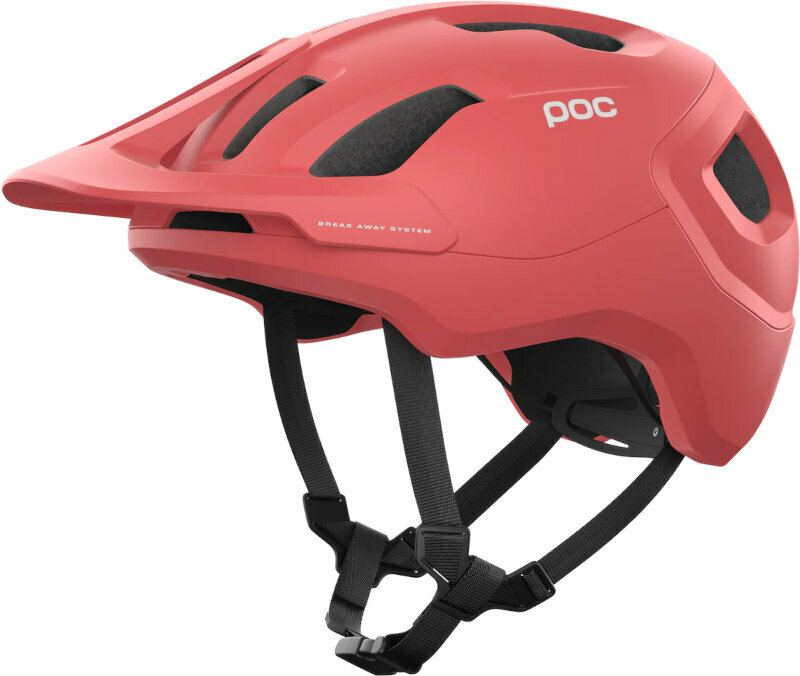 Cyklistická helma POC Axion Ammolite Coral Matt 55-58 Cyklistická helma