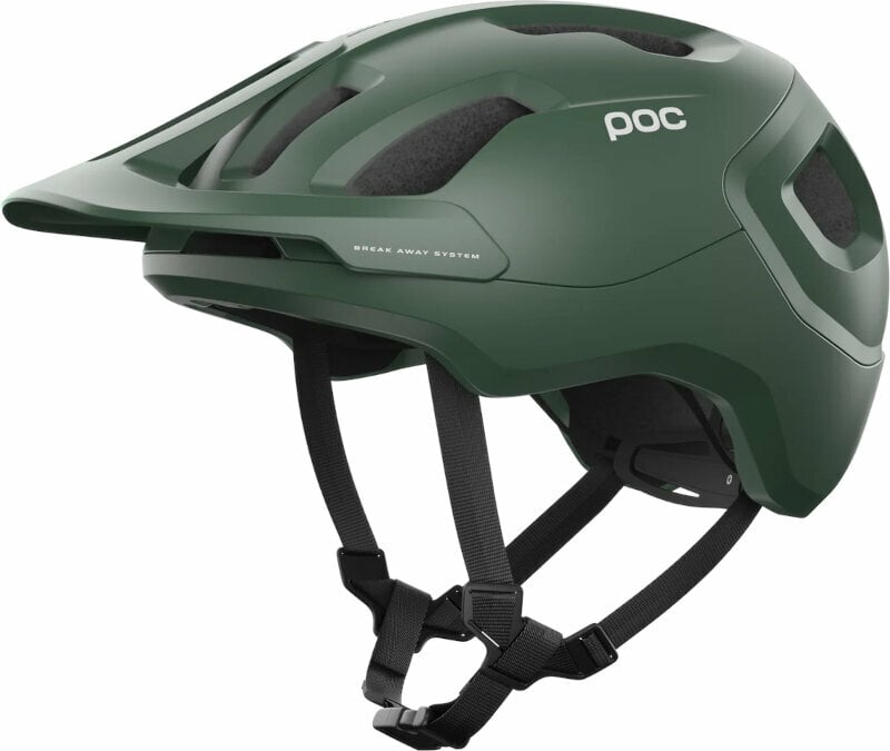 Cyklistická helma POC Axion Epidote Green Matt 48-52 Cyklistická helma