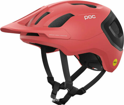 Cyklistická helma POC Axion Race MIPS Ammolite Coral/Uranium Black Matt 55-58 Cyklistická helma - 1
