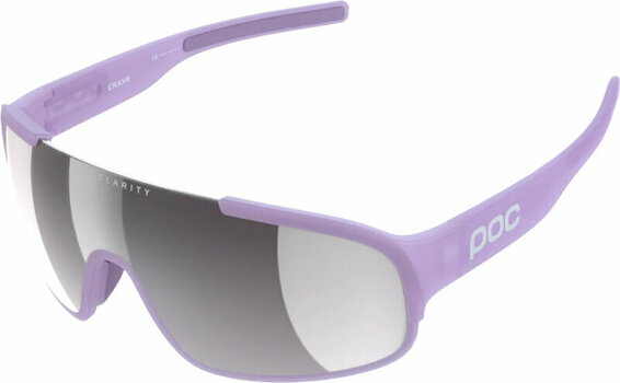 Колоездене очила POC Crave Purple Quartz Translucent/Violet Silver Колоездене очила - 1