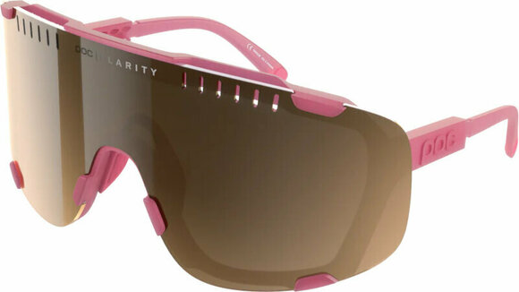Колоездене очила POC Devour Actinium Pink Translucent/Brown Silver Колоездене очила - 1