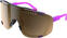 Cyklistické brýle POC Devour Fluorescent Pink/Uranium Black Translucent/Brown Silver Cyklistické brýle