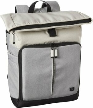 Tennis Bag Wilson Lifestyle Foldover Backpack 2 Grey Blue Tennis Bag - 1