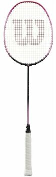 Rakieta do badmintona Wilson Fierce 270 Bedminton Racket White/Pink Rakieta do badmintona - 1