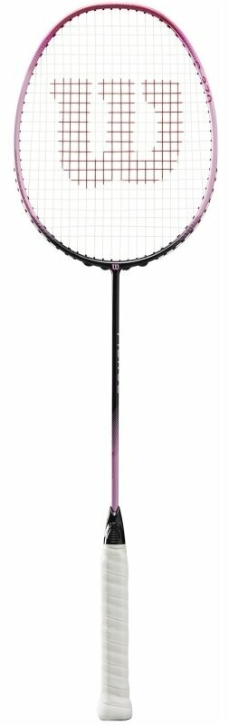 Raqueta de badminton Wilson Fierce 270 Bedminton Racket White/Pink Raqueta de badminton