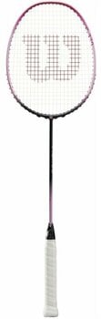 Badmintonová raketa Wilson Fierce 270 Bedminton Racket White/Pink Badmintonová raketa - 1