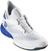 Calçado de ténis para homem Wilson Kaos Rapide Sft Clay Mens Tennis Shoe White/Sterling Blue/China Blue 42 2/3 Calçado de ténis para homem