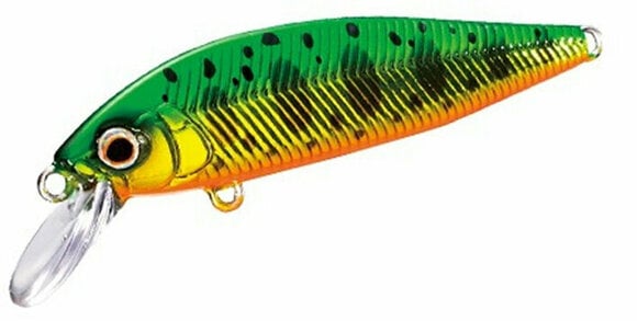 Fishing Wobbler Shimano Cardiff Pinspot 50S Green Gold 5 cm 3,5 g - 1