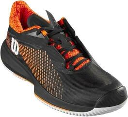 Moški teniški copati Wilson Kaos Swift 1.5 Mens Tennis Shoe Black/Phantom/Shocking Orange