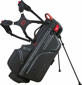 Golftaske Bennington Clippo Stand Bag Black/Red Golftaske - 1