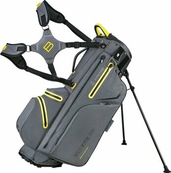 Golf Bag Bennington Clippo Stand Bag Canon Grey/Yellow Golf Bag - 1