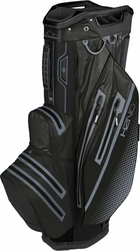 Golftaske Sun Mountain H2NO Cart Bag 2023 Black Golftaske