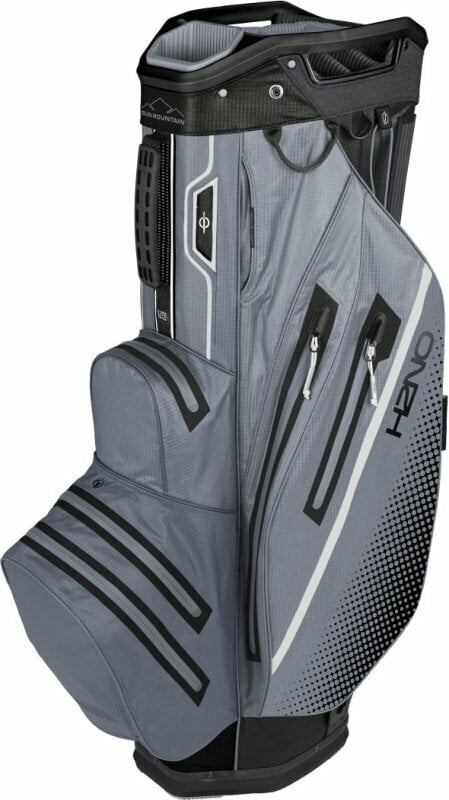 Golftaske Sun Mountain H2NO Cart Bag 2023 Black/Cadet/White Golftaske