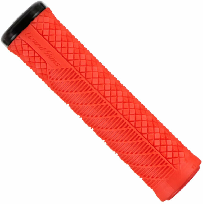 Gripy Lizard Skins Charger Evo Single Clamp Lock-On Fire Red/Black 32.0 Gripy