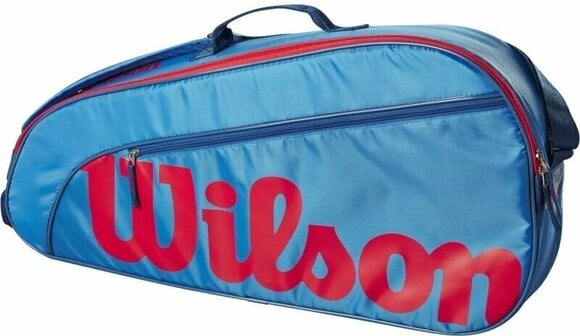 Saco de ténis Wilson Junior 3 Pack 3 Blue/Orange Saco de ténis - 1