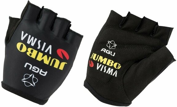Cyklistické rukavice Agu Replica Gloves Team Jumbo-Visma Black S Cyklistické rukavice - 1