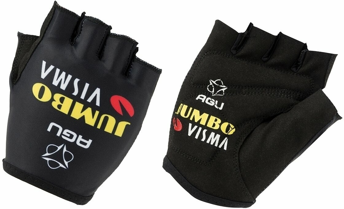 Γάντια Ποδηλασίας Agu Replica Gloves Team Jumbo-Visma Black M Γάντια Ποδηλασίας