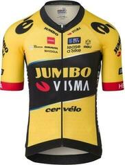 Odzież kolarska / koszulka Agu Premium Replica SS Team Jumbo-Visma Men Yellow