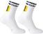 Biciklistički čarape Agu Socks Team Jumbo-Visma White 43-47 Biciklistički čarape