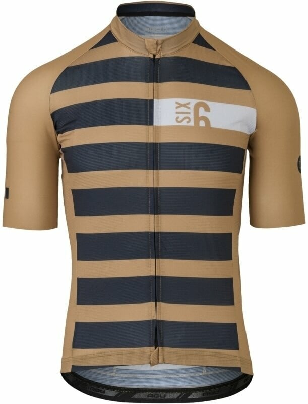 Biciklistički dres Agu Classic Jersey SS V SIX6 Men Dres Classic Toffee M