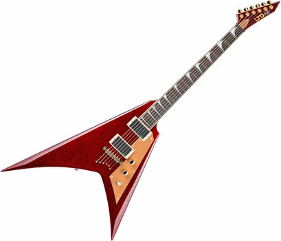 Elektrisk guitar ESP LTD KH-V Red Sparkle - 1