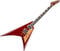 Elektrische gitaar ESP LTD KH-V Red Sparkle