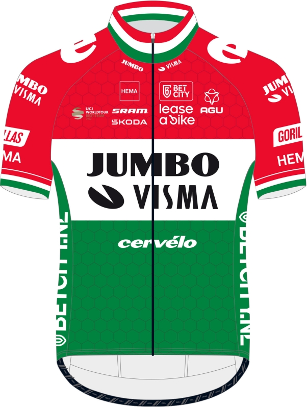 Agu Jumbo Visma SS Jersey Replica Jersey Hungarian Champion 2XL Muziker