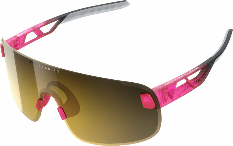 Колоездене очила POC Elicit Fluorescent Pink/Uranium Black Translucent/Violet Gray Колоездене очила