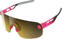 Колоездене очила POC Elicit Fluorescent Pink/Uranium Black Translucent/Violet Gray Колоездене очила