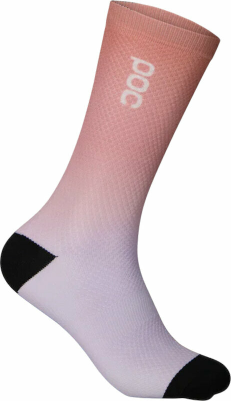 Чорапи за колоездене POC Essential Print Sock Gradient Purple Quartz S Чорапи за колоездене