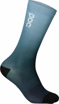 Cyklo ponožky POC Essential Print Sock Gradient Turmaline Navy L Cyklo ponožky - 1
