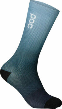 Чорапи за колоездене POC Essential Print Sock Gradient Turmaline Navy M Чорапи за колоездене - 1