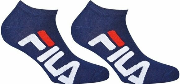Чорапи за фитнес Fila F9199 Unisex Invisible Socks Navy 39-42 Чорапи за фитнес - 1