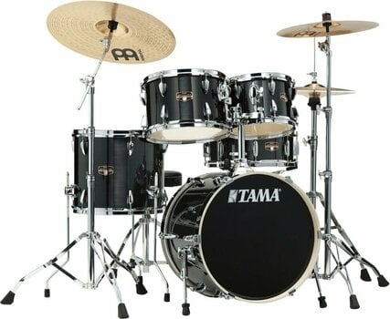 Akustická bicí souprava Tama IP58H6W-HBK Imperialstar Hairline Black - 1
