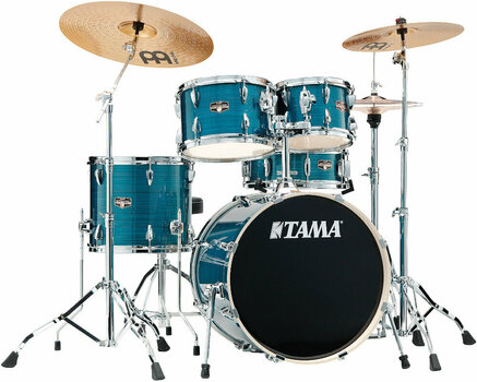 Akustik-Drumset Tama IP50H6W-HLB Imperialstar Hairline Blue - 1