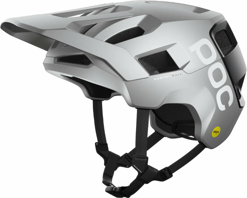 Cyklistická helma POC Kortal Race MIPS Argentite Silver/Uranium Black Matt 51-54 Cyklistická helma