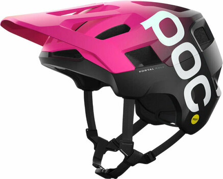 Каска за велосипед POC Kortal Race MIPS Fluorescent Pink/Uranium Black Matt 55-58 Каска за велосипед - 1