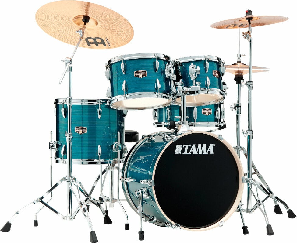 Akoestisch drumstel Tama IP58H6W-HLB Imperialstar Hairline Blue