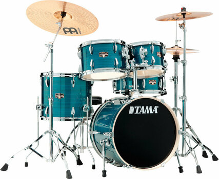 Akustická bicí souprava Tama IP58H6W-HLB Imperialstar Hairline Blue - 1