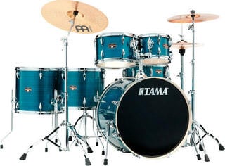 Set Batteria Acustica Tama IP62H6W-HLB Imperialstar Hairline Blue Set Batteria Acustica