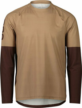 Jersey/T-Shirt POC Essential MTB LS Jersey Jersey Jasper Brown L - 1