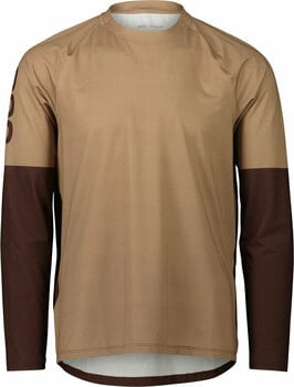 Jersey/T-Shirt POC Essential MTB LS Jersey Jasper Brown M Jersey - 1