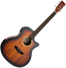 Elektro-akustična dreadnought Tanglewood DBT VCE SB G Thru Sunburst Gloss Elektro-akustična dreadnought