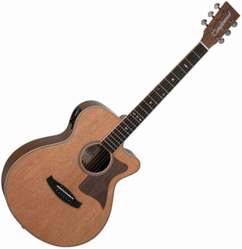 Electro-acoustic guitar Tanglewood TRSF CE BW Natural Satin